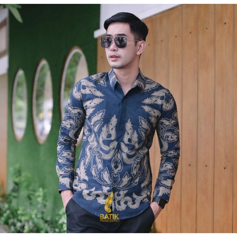 KEMEJA BATIK TERBARU MODEL SLIMFIT FUL PURING BISA JUGA REKUES UKURAN SESUAI PERMINTAAM