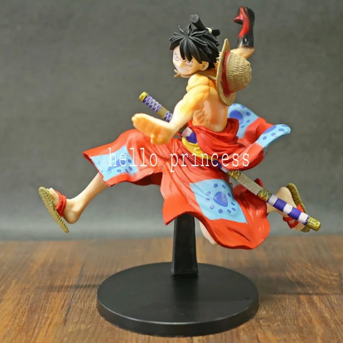 ACTION FIGURE WANO MONKEY THE LUFFY KIMONO