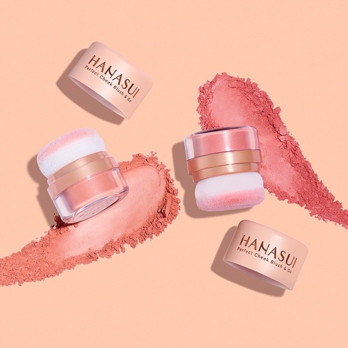 HANASUI PERFECT CHEEK BLUSH &amp; GO - TERDAFTAR BPOM - BLUSH ON HANASUI