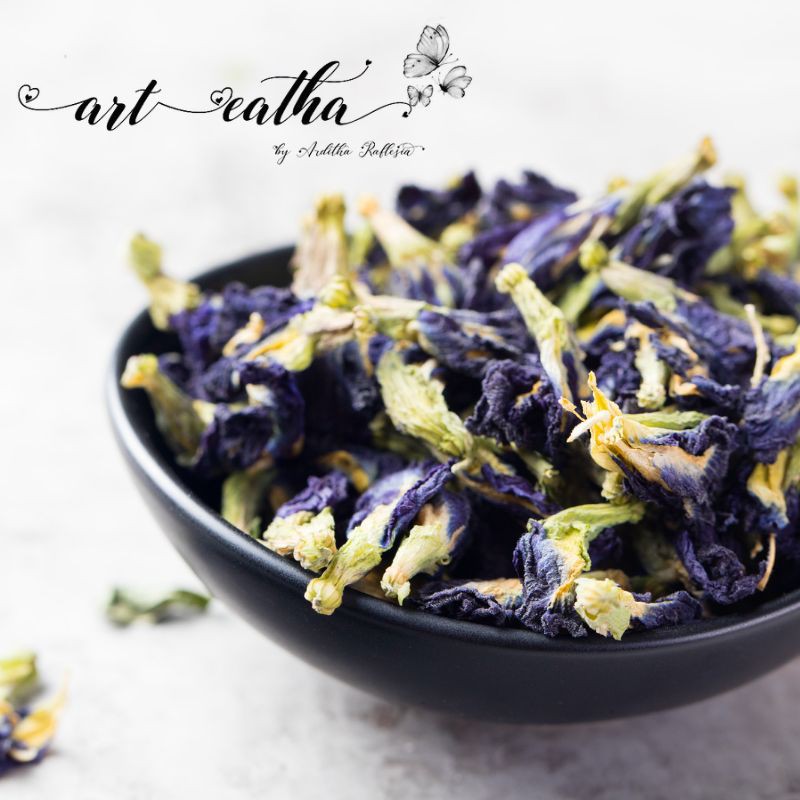 

BUTTERFLY PEA FLOWER TEA / TEH TELANG/ Teh Bunga Blue Pea / Teh Bunga Telang Kering / Teh Telang