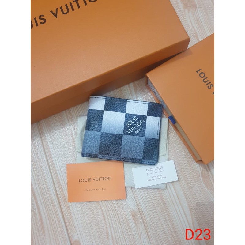 Dompet pria lv wallet Damier Graphite Giant