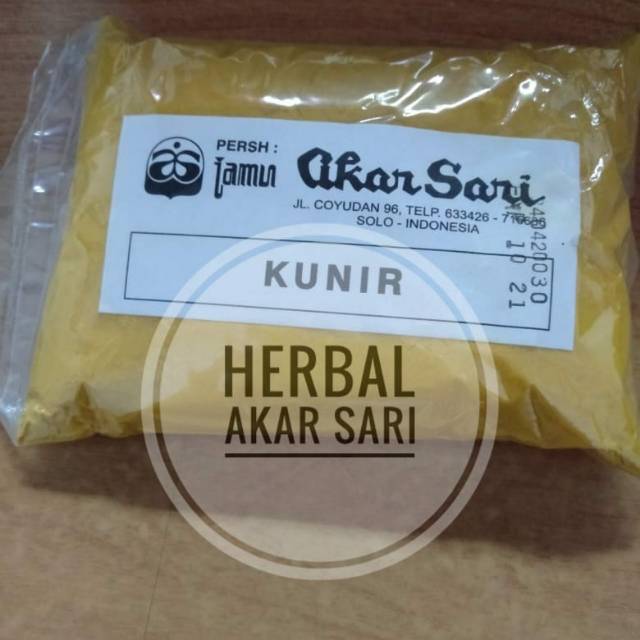 

Akar Sari - Kunyit Bubuk/Kunir Bubuk 100 Gram