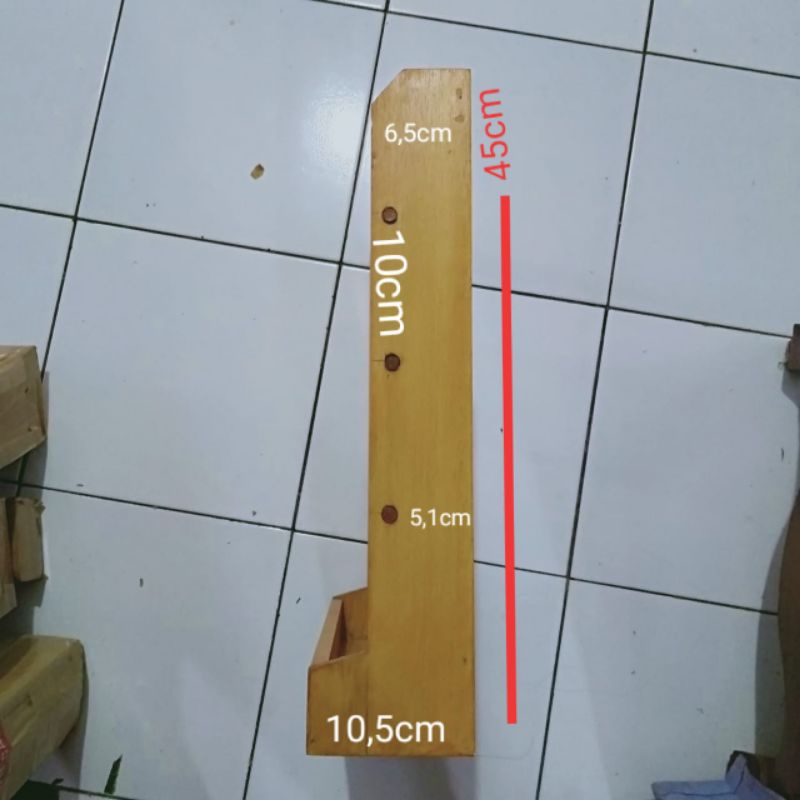 Rak pita gantung/tempat penyimpanan pita gantung