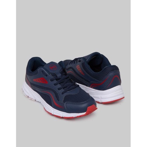 Nevada Sport Running Shoes Wave sneakers pria hitam navy