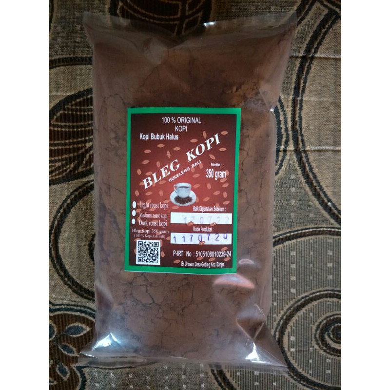 

Kopi Bali 350 gram - Bleg Kopi, 100% Original Kopi Bubuk Bali