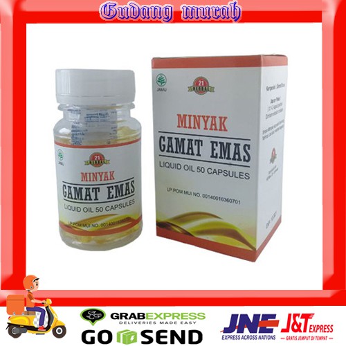 Kapsul minyak gamat emas herbal 21