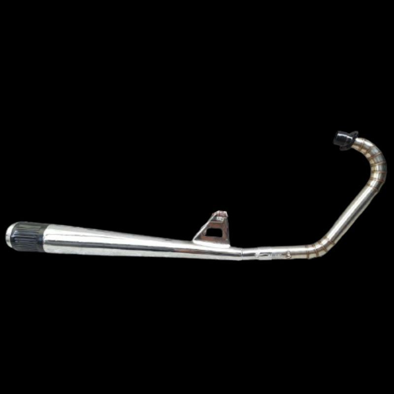 KNALPOT KLEPER GL MP TIGER VERSA LEHER CACING STAINLESS