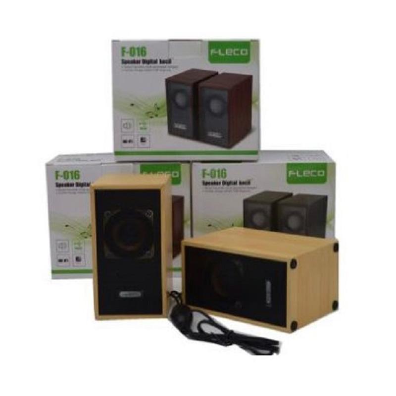 Speaker Aktif Mini Fleco F-016 Extra Bass Power Sound-Speaker Digital Komputer/Laptop/HP (RANDOM)