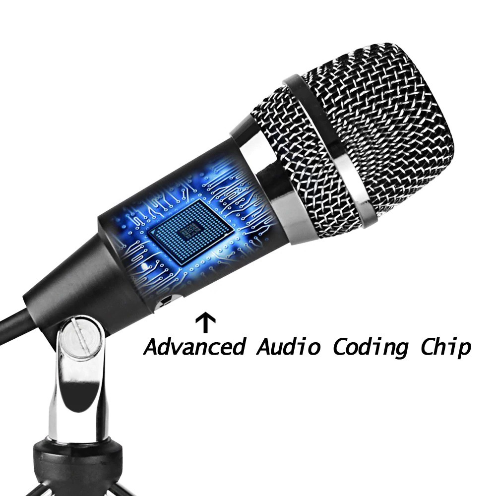 FIFINE K668 Professional USB Condenser Microphone with Mini Tripod - Mikrofon USB Profesional