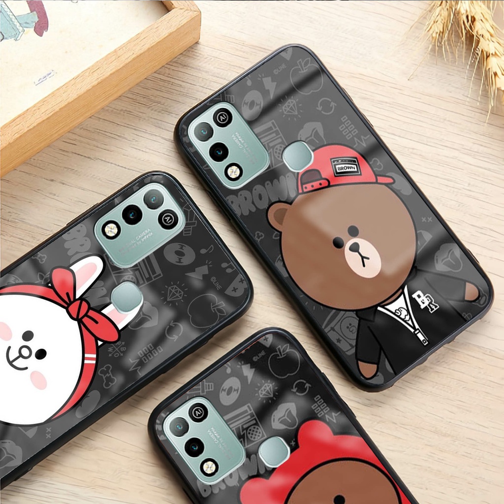 Case Kilau Glossy For Infinix [SK 04] | case aesthetic | Case Hot 10 Play | Casing Hp smart 5 | Kesi