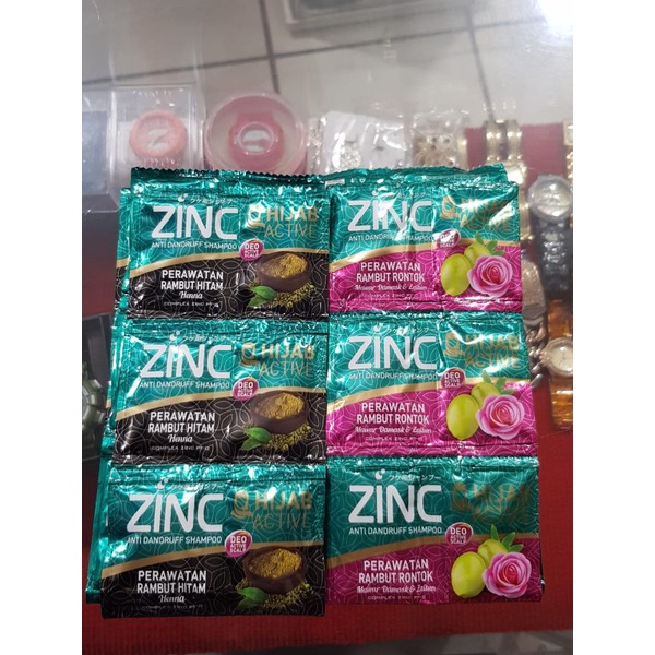 [ ZINC ] Shampoo Hijab Active Sachet