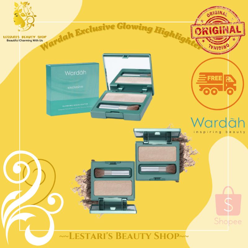 WARDAH EXCLUSIVE GLOWING HIGHLIGHTER 6.5 gr | HIGHLIGHTER WARDAH