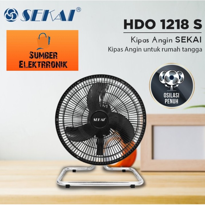 Sekai Kipas Angin High Velocity HDO 1218-S (12 Inch)