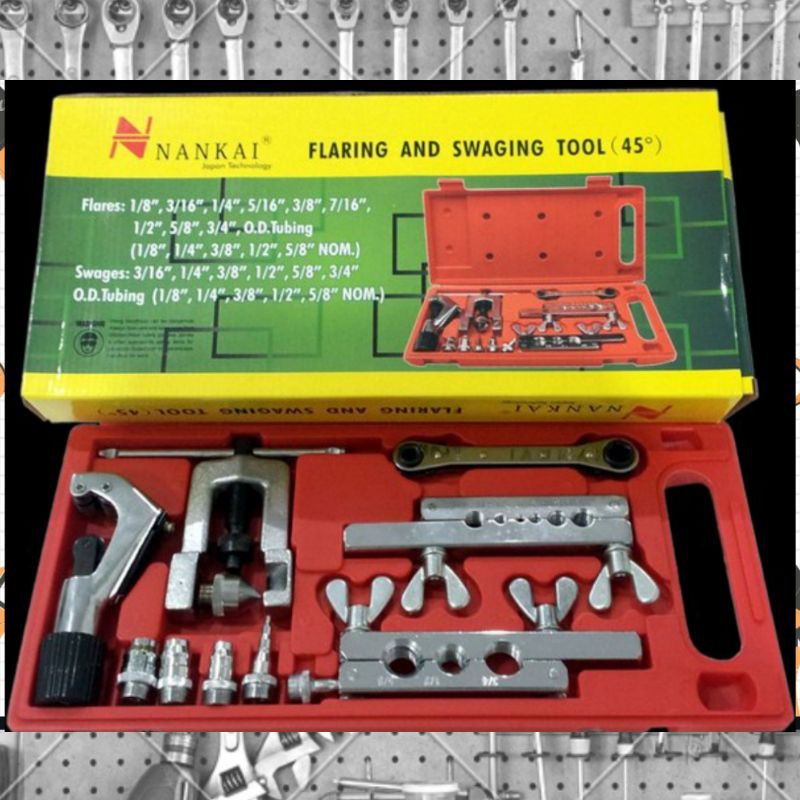 Flaring tool/ Flaring &amp; Swaging Tool Kit + Cutter