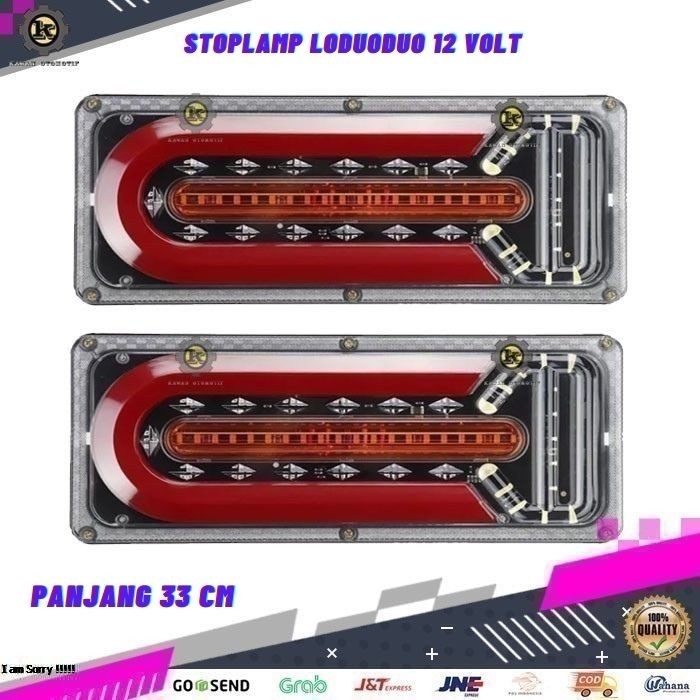 Lampu Led Variasi Stoplamp Stop lamp Rem Sein Running Belakang Aksessoris Variasi Mobil Dyna Truk Tr
