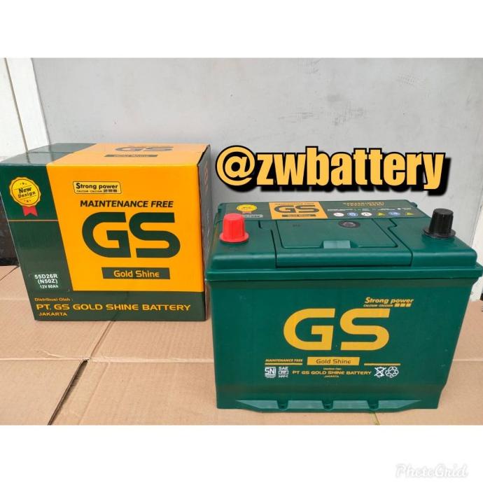 Aki Mobil Colt Diesel GS MF N50Z AKI KERING 12V / 60Ah