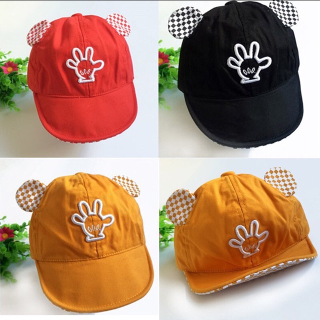Topi / hat/ cap /kupluk lucu anak umur 1 tahun sampai 3 tahun