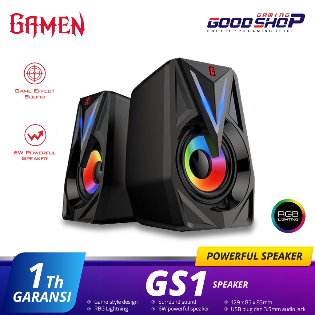 Gamen GS1 - Soundbar Portable RGB