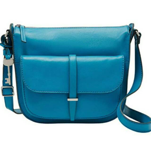 Fossil Ryder Crossbody Cerulean