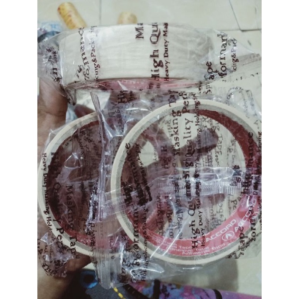 

(40gr) 1pcs isolasi kertas 23mm / 1 inch ACCORD