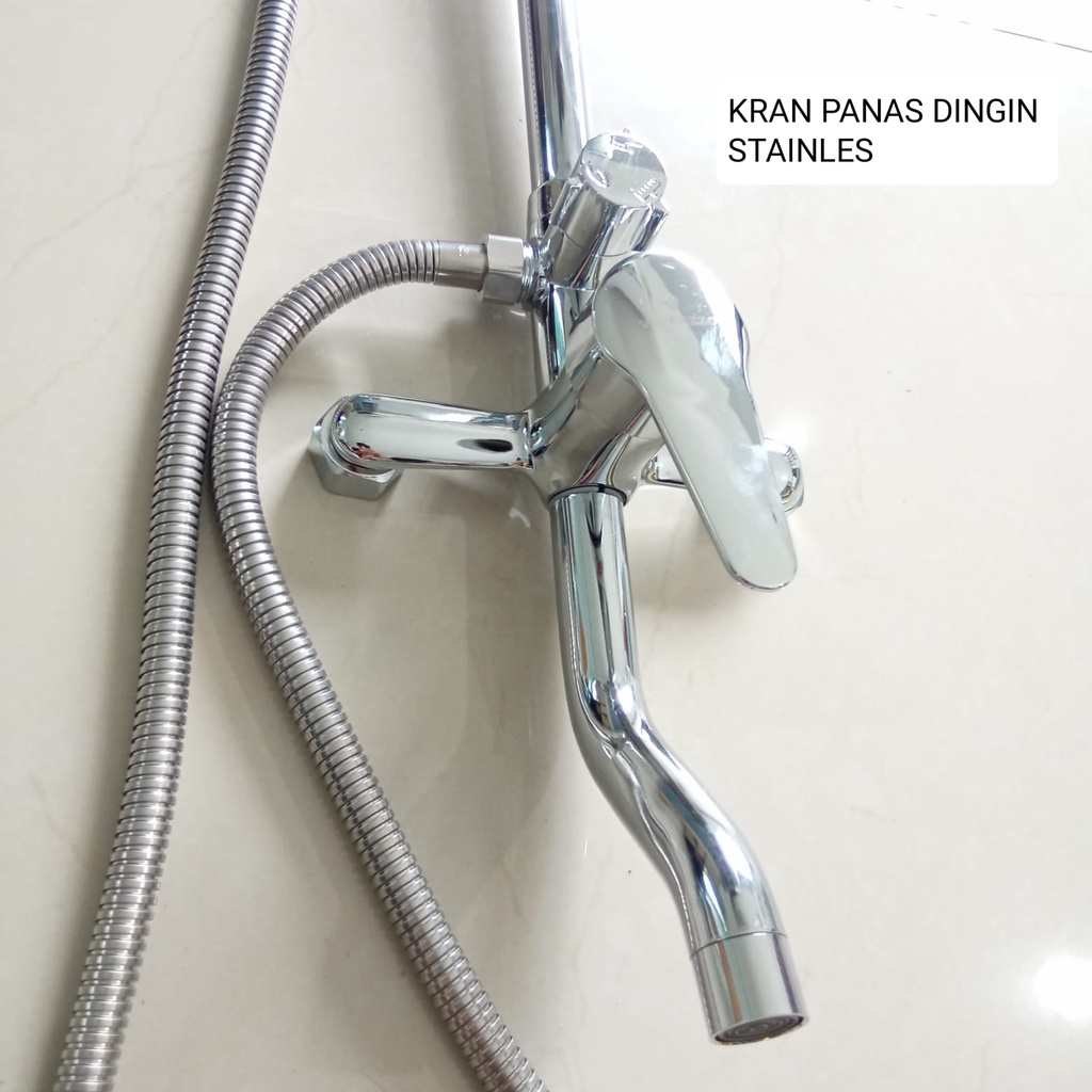 Shower Column Set / Shower Mandi / Kran Panas Dingin shower coulomn.shower tiang set coulom