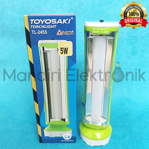 Lampu Emergency LED Toyosaki Torchlight TL-245S - Lampu Darurat Portable Recharger Toyosaki TL245S