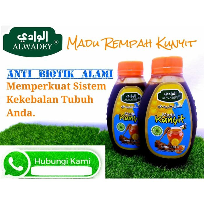 

Madu Rempah Kunyit Alwadey / Al Wadey 130 Gram