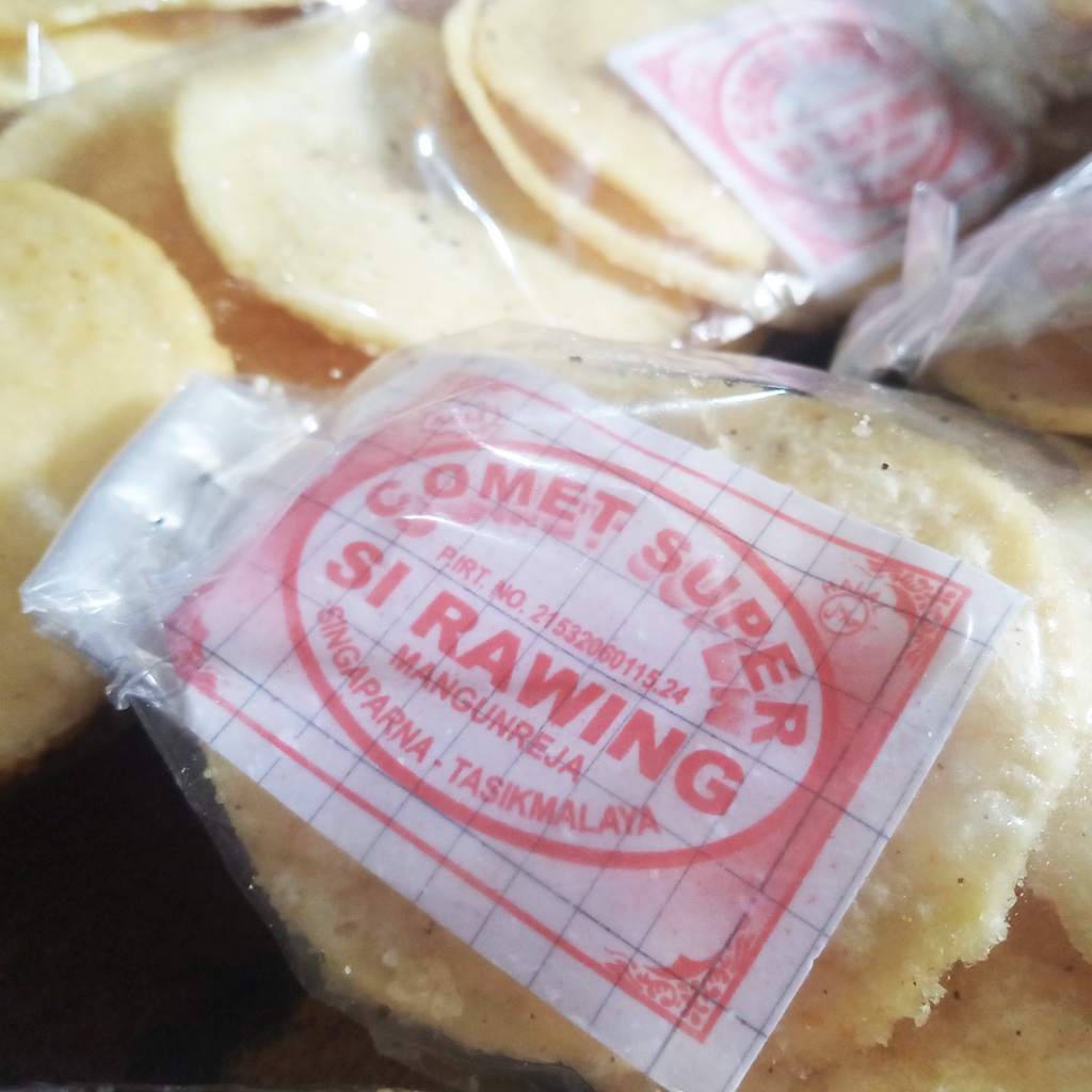 

makanan ringan kripik comet sirawing 50gr