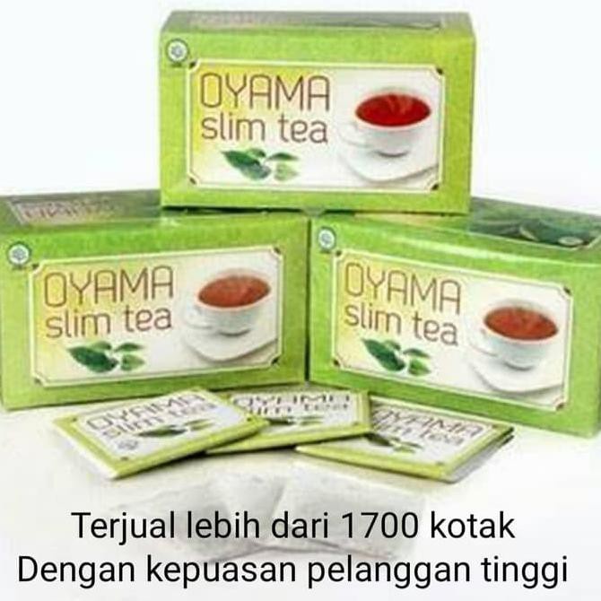 Oyama Slim Tea - Teh Pelangsing Peluntur Lemak - Aman Berkhasiat PREMIUM