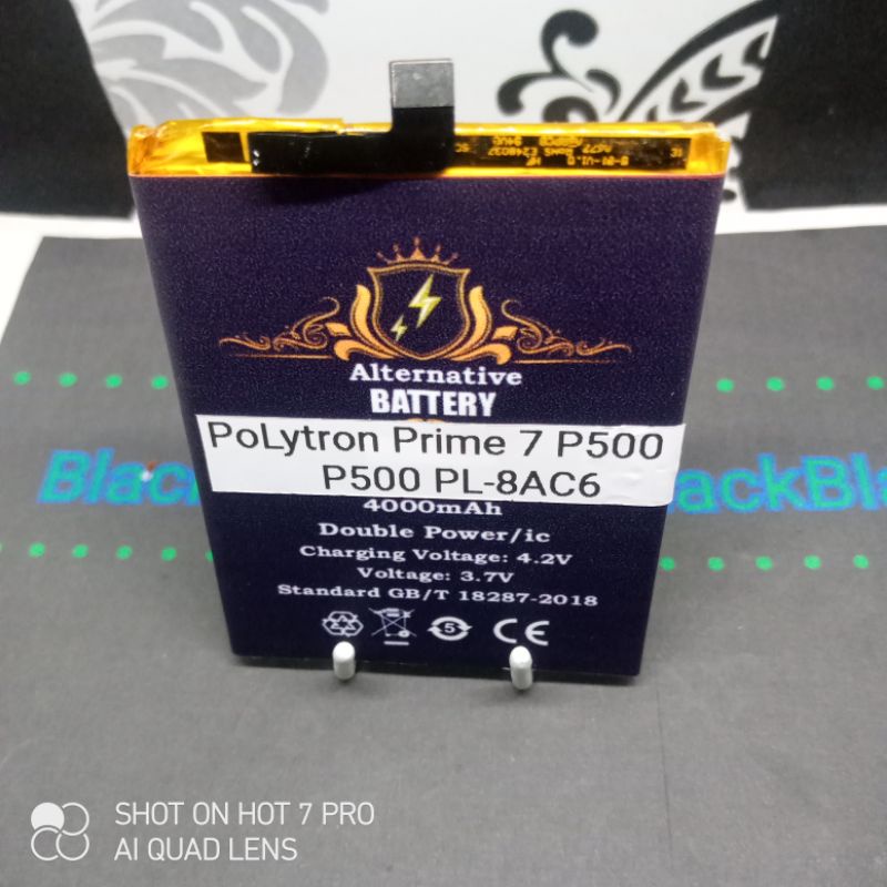 Batrai Modif Polytron Prime 7 P500 PL-8AC6  Batre PL8AC6 Persamaan Baterai
