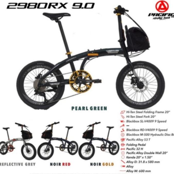 Sepeda Lipat 20Inch Pacific 2980 Rx 9.0 Hydraulic
