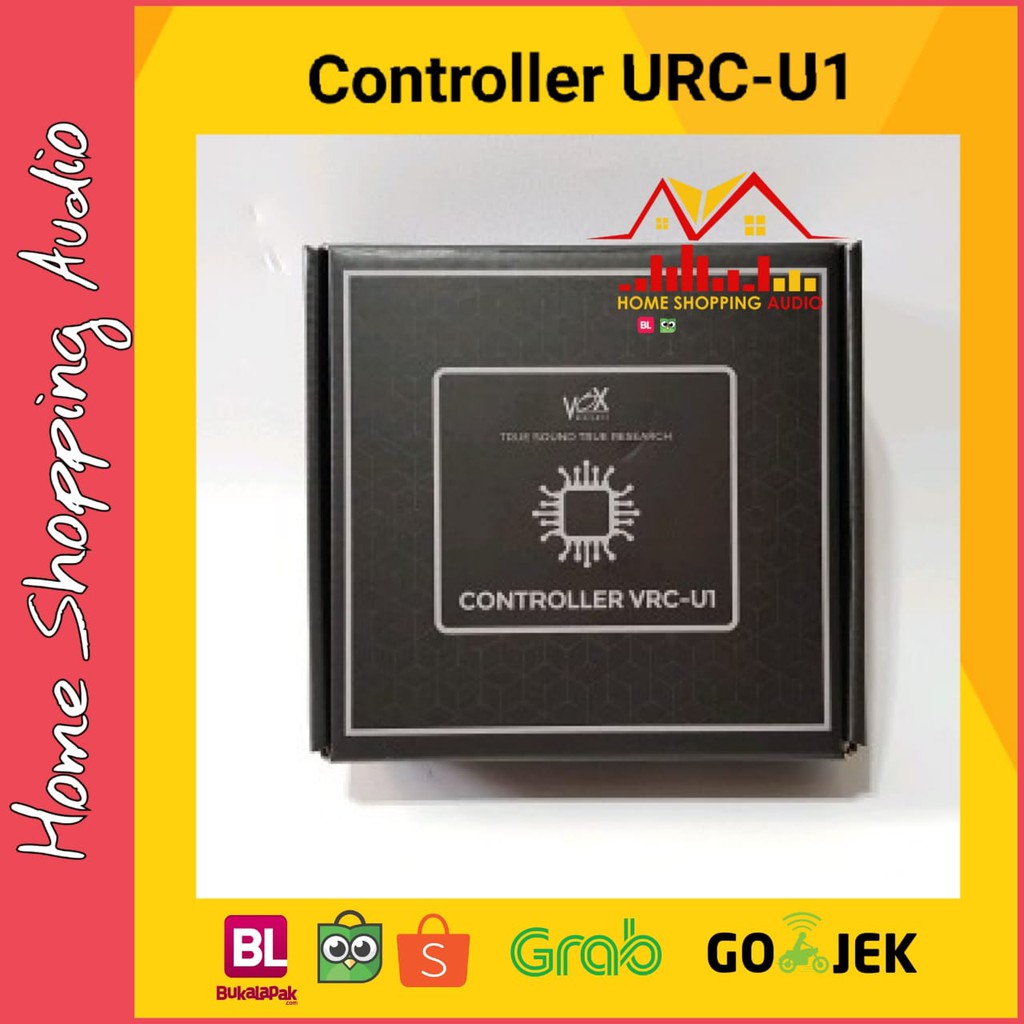 CONTROLLER VOX VRC U1 REMOTE DSP VOX VRC U 1 CONTROLLER DSP VOX VRC U1 VOX VP 6.4 AMP VOX PRO 12 AMP