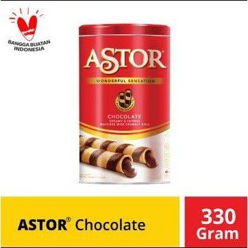 

astor double chocolate 330grm murah