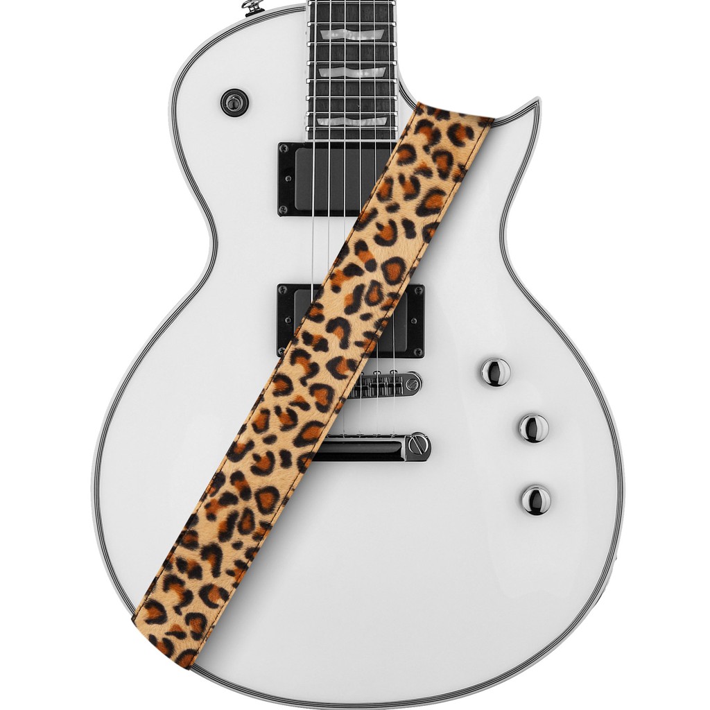 Amumu VL01-LP Strap Gitar motif Leopard Flocking