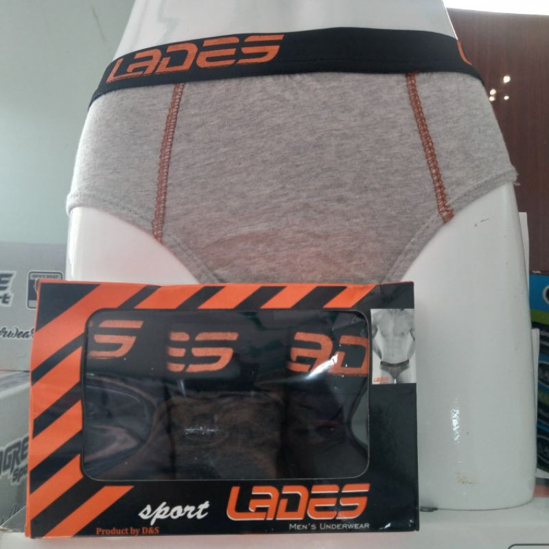 LADES Sport Celana Dalam Pria (3pcs)