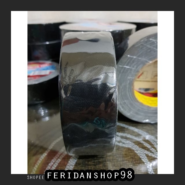 

BT545 CLOTH TAPE LAKBAN KAIN BEST WARNA HITAM TACHIMITA BERKUALITAS 2 INCH 40 M BY FERIDANSHOP98