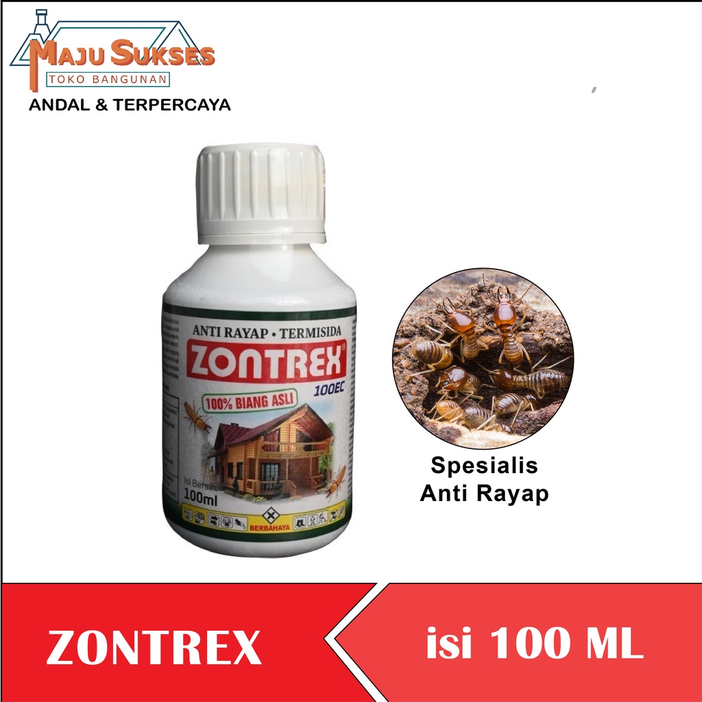 OBAT RAYAP KAYU OBAT ANTI RAYAP PEMBASMI RAYAP PESTISIDA TERMISIDA 100 ml Biang Asli