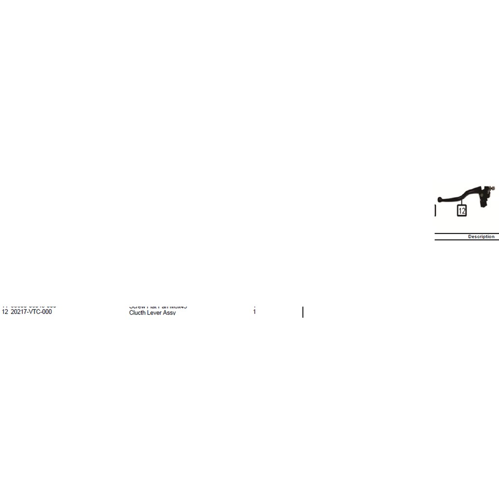 handle kopling assy viar vintech