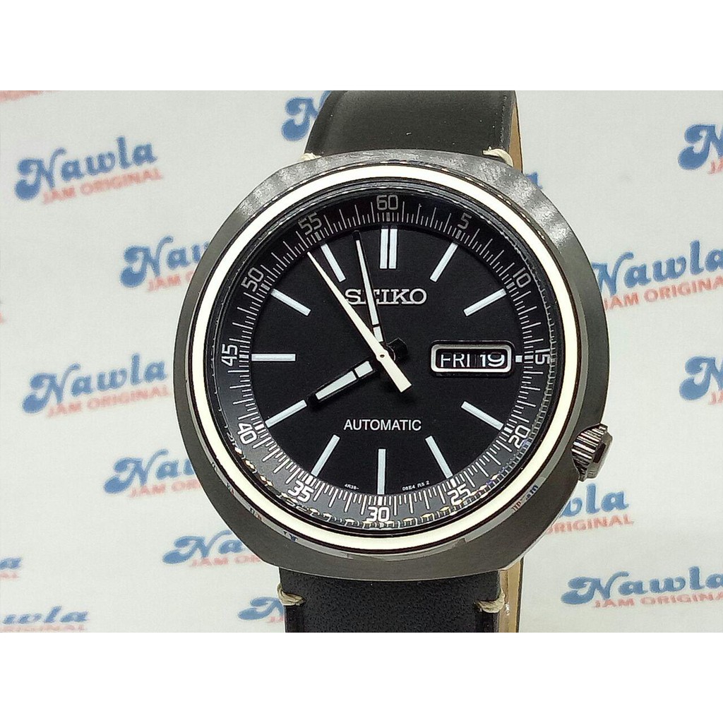 Seiko Automatic SRPC15K1 Recraft Full Black - Jam Tangan Pria SRPC15
