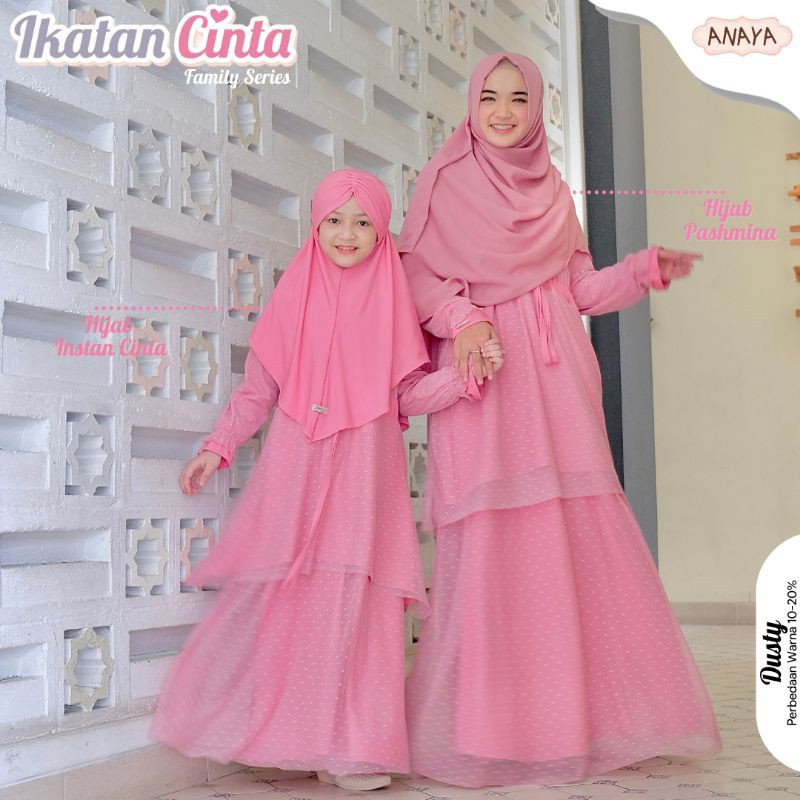 IKATAN CINTA new series by anaya hijab gamis couple gamis cantik