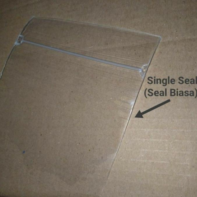 PLASTIK STANDING POUCH 12X20