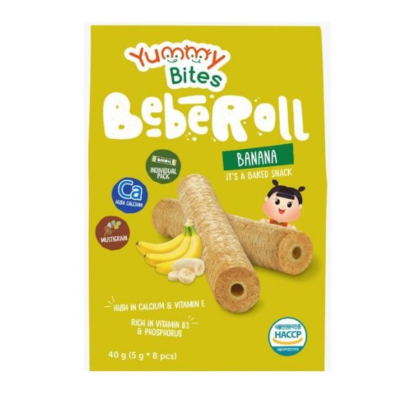 YUMMY BITES BEBEROLL BABY SNACK 40 GR / CAMILAN BAYI 40 GR