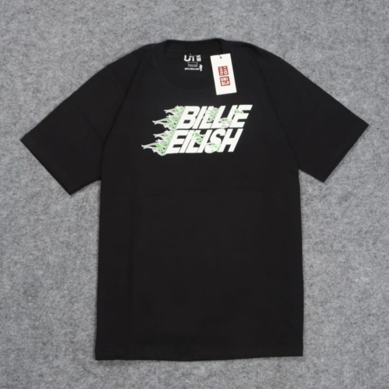 Tshirt Uniqlo BILLIE EILISH -KAOS UNIQLO MINOR ORIGINAL