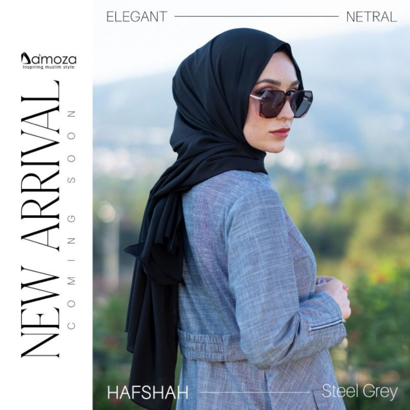 GAMIS DAMOZA HAFSHAH || ELEGANT NETRAL INSPIRING MUSLIM STYLE