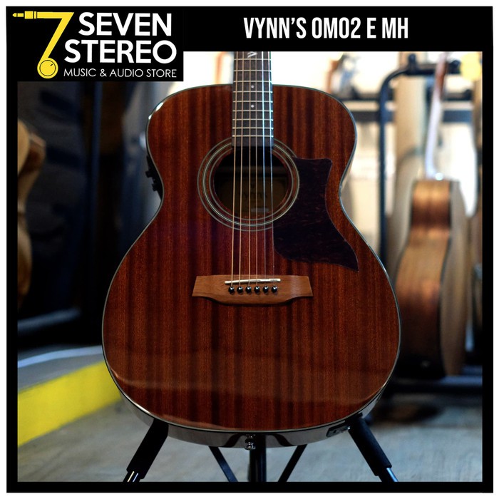 Vynns's OM 02 E MH - OM02EMH Acoustic Electric Guitar