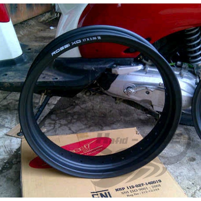 velg rossi 350 17 xd sprint ukuran velg tapak lebar Rossi ring 350 17