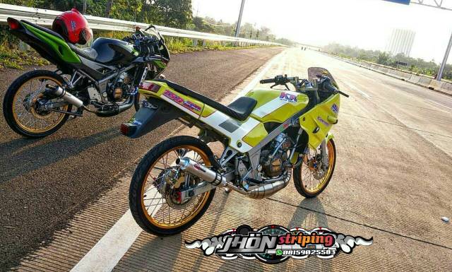 Striping ninja KR 150 SP transparan