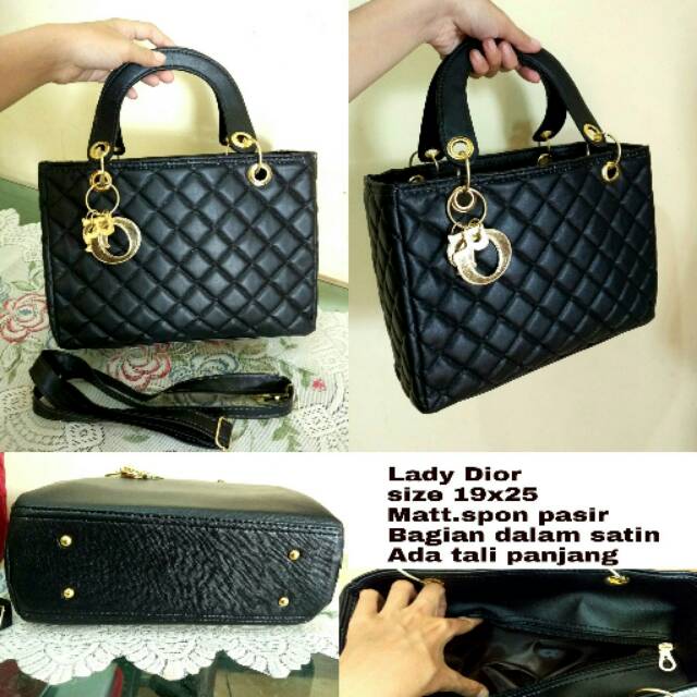 Dior lady / tas murah / tas lokal / tas import