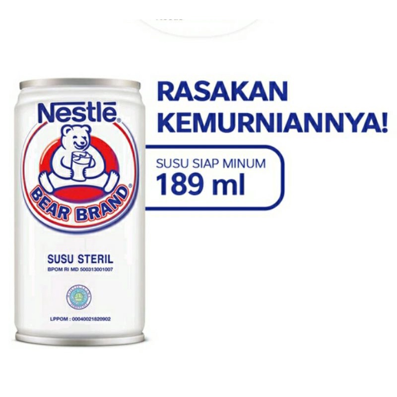 Ready! Bear Brand 189ml x 1pcs