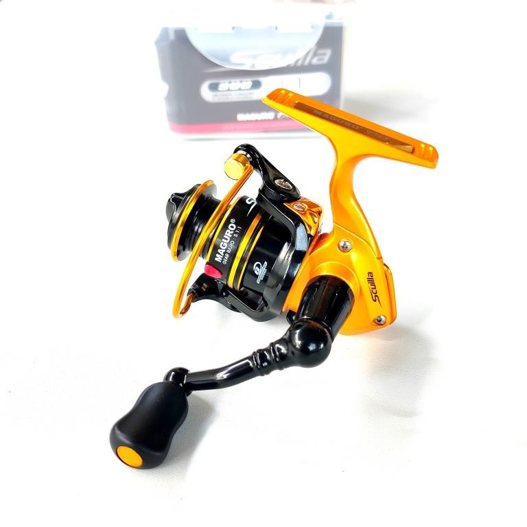 Reel Maguro Scuilla 300 Reel Mini 6 ball bearing
